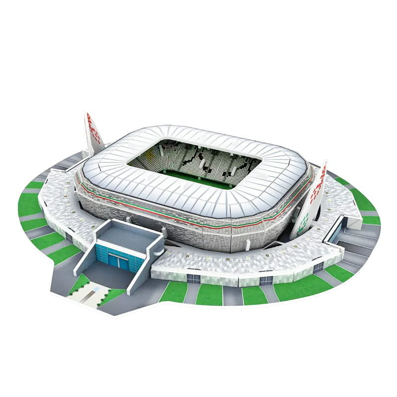 Mini stadion piłkarski - ALLIANZ - Juventus FC - Turyn Puzzle 3D 24 elementy