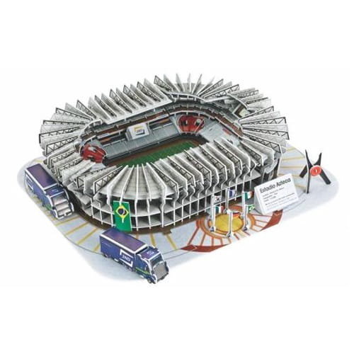 Stadion piłkarski - ESTADIO AZTECA – America FC i Cruz Azul FC – Puzzle 3D 246 elementów