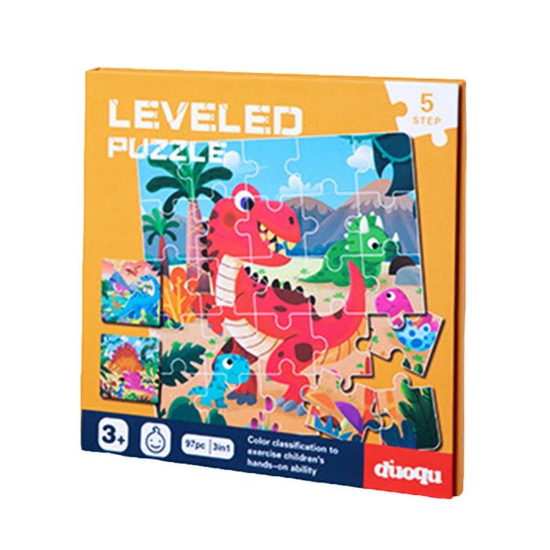 Puzzle magnetyczne - Poziom 5 - Dinozaury