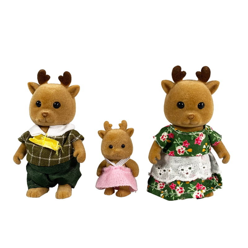 Figurki Stomle Family - Lalki Rodzina Jelonków