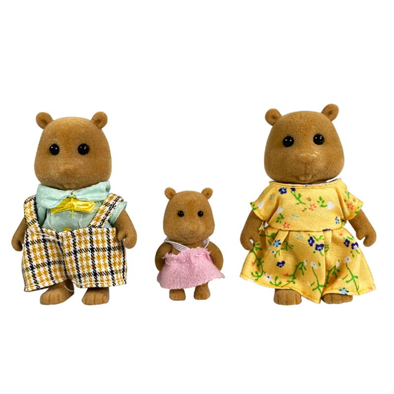 Figurki Stomle Family - Lalki Rodzina Wiewiórek