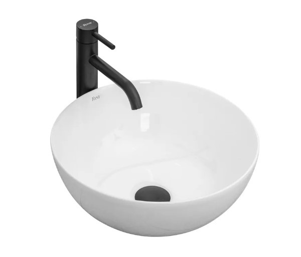 Rea Umywalka Ceramiczna Nablatowa Stella Biała U1878
