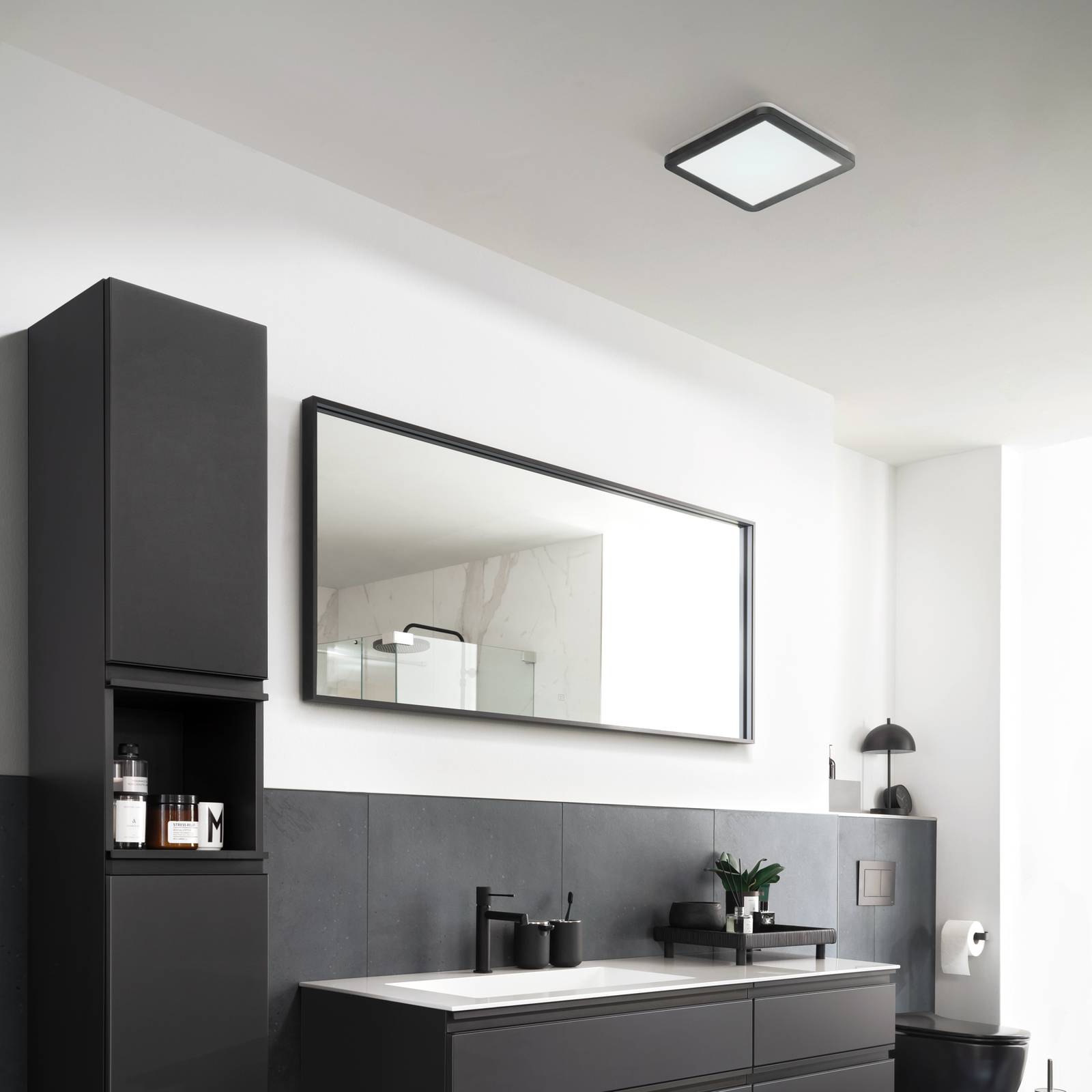 Schöner Wohnen Flat sufitowa LED do łazienki 30cm