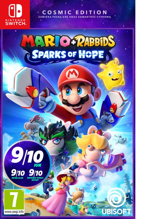 Ubisoft Mario + Rabbids Sparks of Hope Gold Edition Edycja Cosmic GRA NINTENDO SWITCH