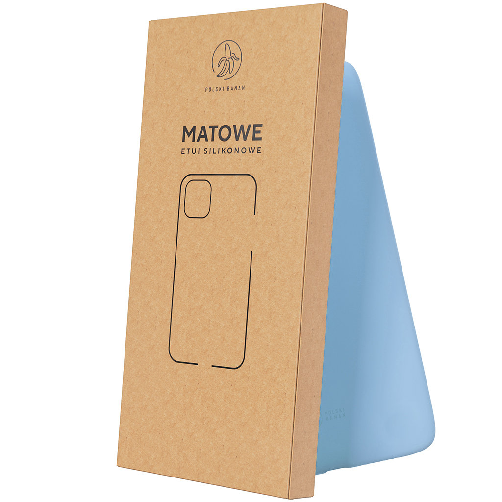 Huawei Mate 20 Lite - Etui matowe błękitne