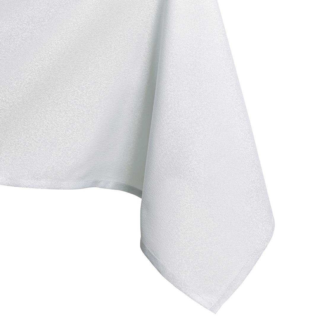 Obrus Empire Biały Gładki Klasyczny 100 koło AmeliaHome - TCLOTH/AH/EMPIRE/HMD/WHITE/R100X100