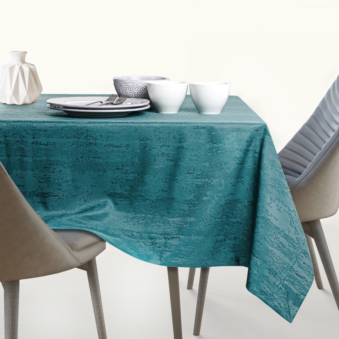 Obrus Vesta Morski Tłoczony Nowoczesny 40x120 AmeliaHome - TCLOTH/AH/VESTA/BRD/MARINE/40X120