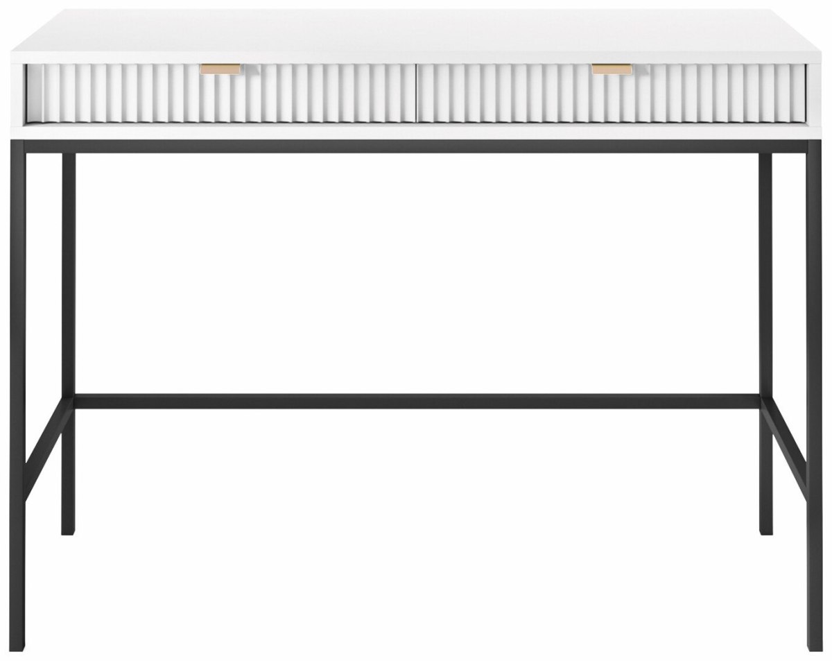 Toaletka NOVAC kolor biały styl nowoczesny piaski - FURNITURE/VANITYDESK/PSK/NOVAC/WHITE/T104