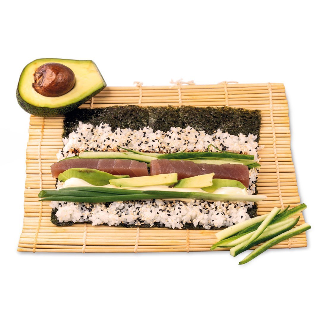 Akcesoria kuchenne NIKKO kolor jasny brąz styl klasyczny tescoma - SUSHIMAT/NIKKO/20X24CM