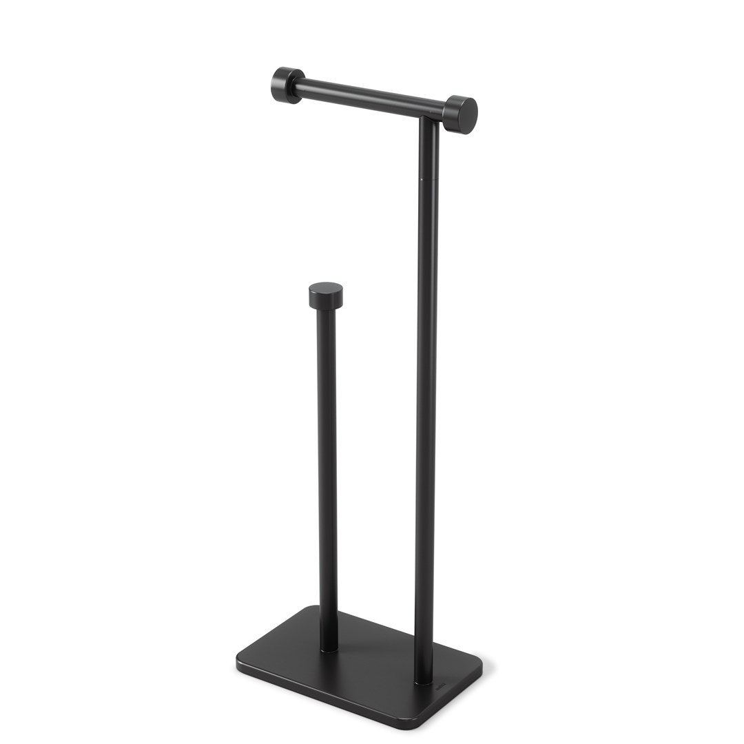 Akcesoria łazienkowe umbra - HOLDER/CAPPA/TP/BLACK/20X12X53