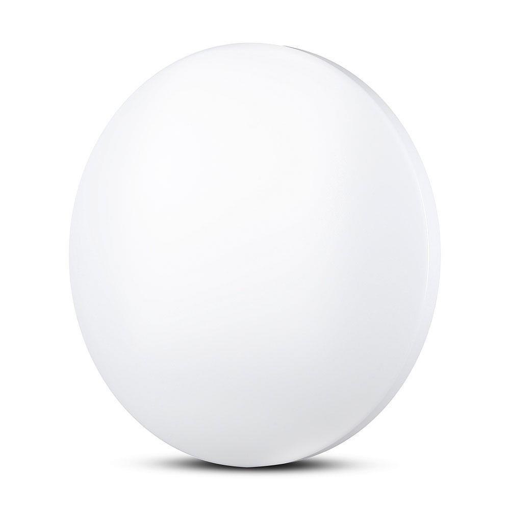 Plafon V-TAC 18W Mleczny Zmiana Koloru CCT fi.310 VT-8418 3000K-6400K 1800lm