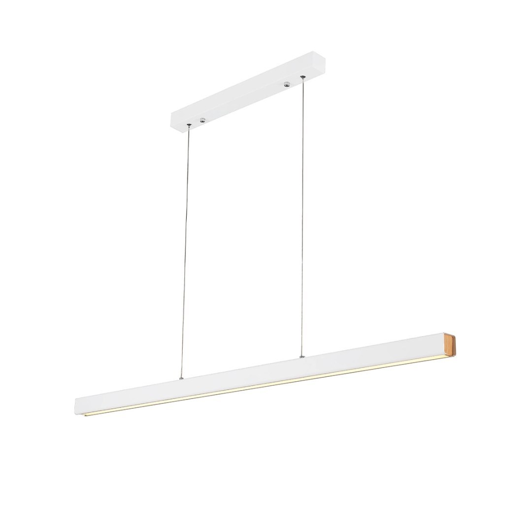 Lampa wisząca LINEAR 100cm biała 4k Altavola Design