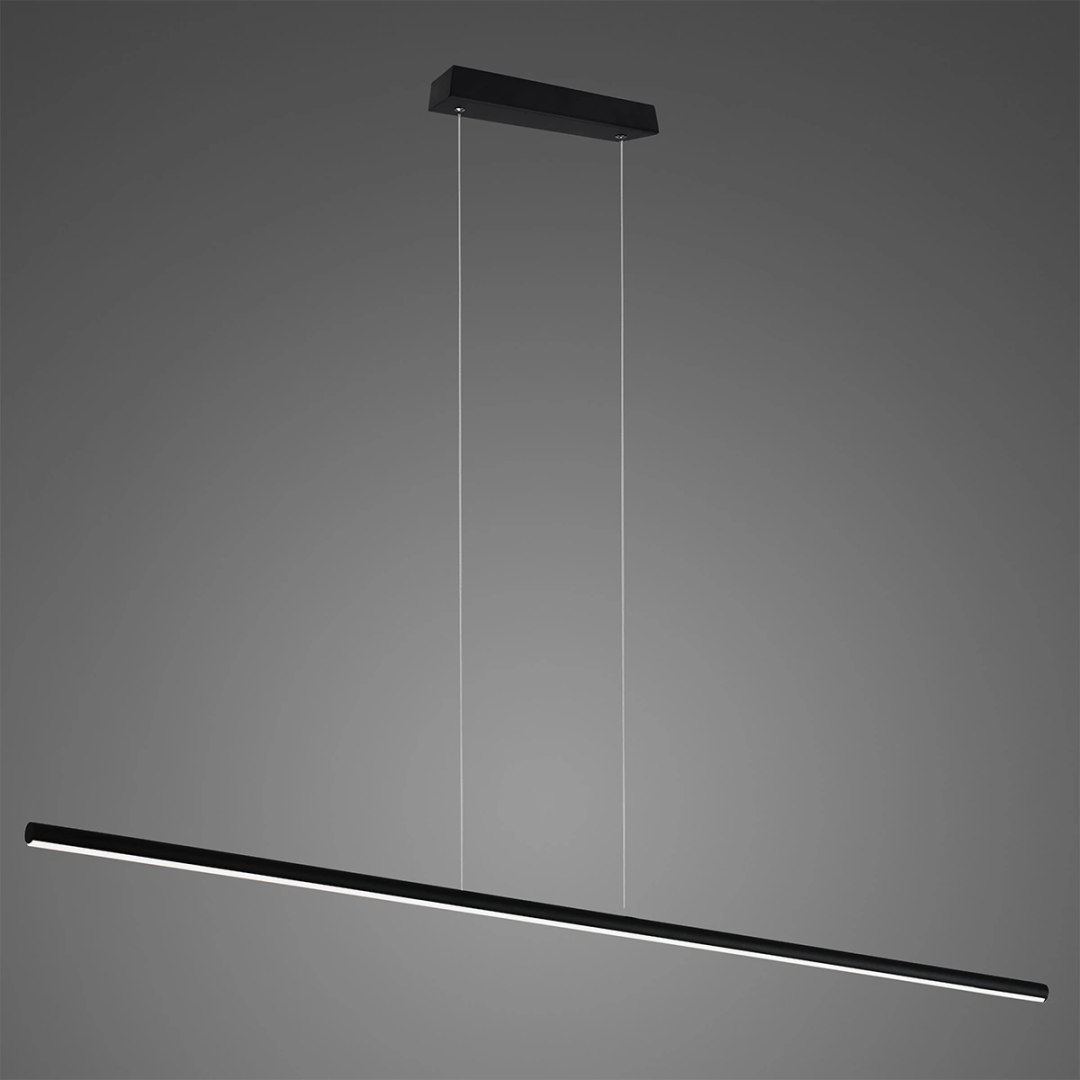 Lampa wisząca LINEA No.1 120cm 3k 20W czarna Altavola Design
