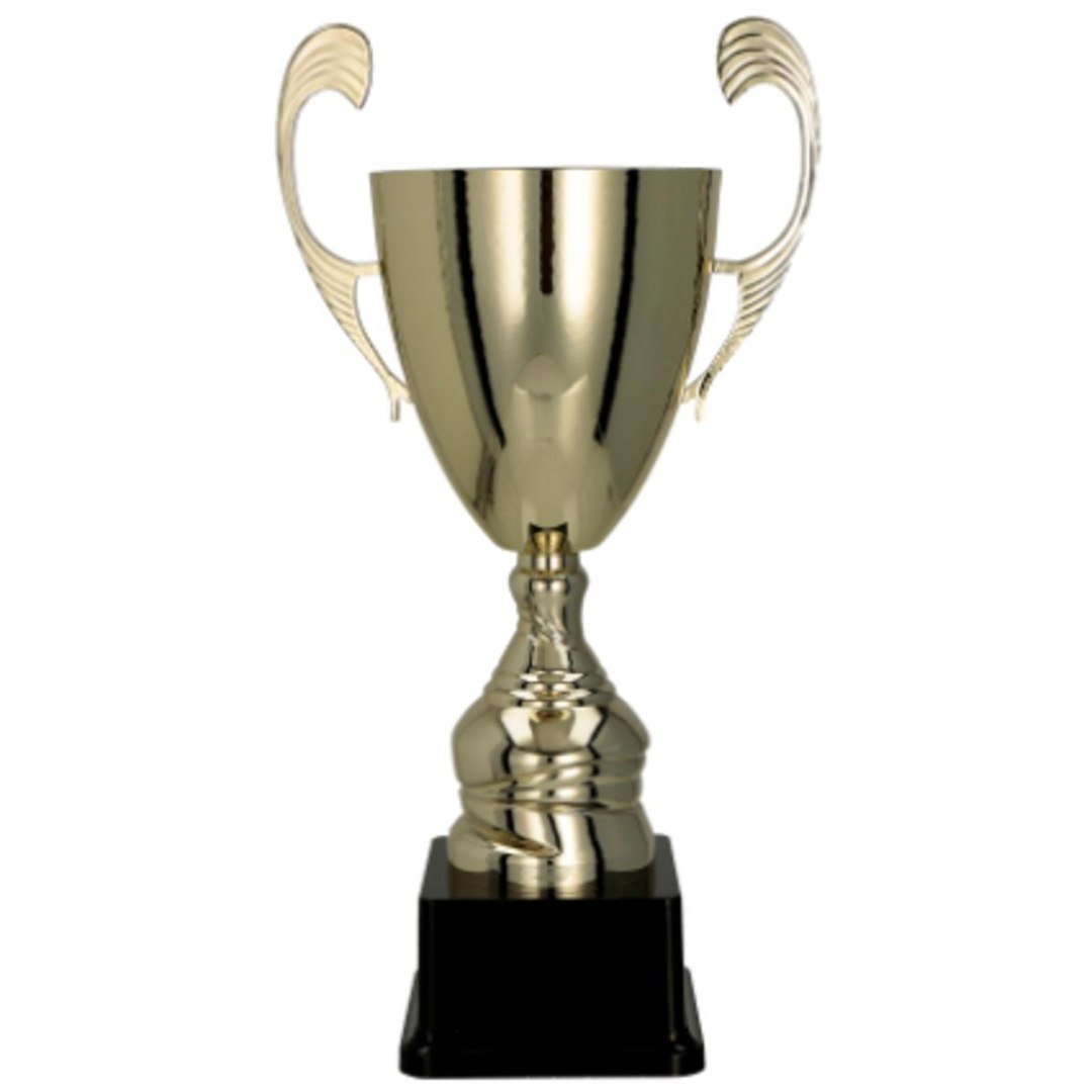 Puchar metalowy złoty T-M