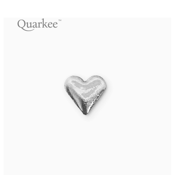 Quarkee 18K Gold Heart Small / Serce małe
