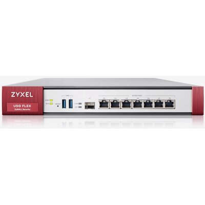 ZyXEL USGFLEX200-EU0102F USG Flex Firewall 10/100/1000 2xWAN 4xLAN/DMZ 1xSFP 2xUSB 1 Yr UTM bundle