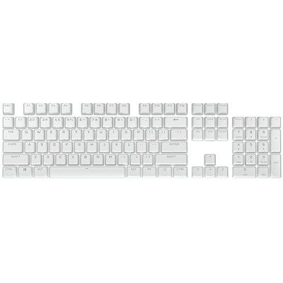 Corsair PBT Double-shot Pro Keycaps białe