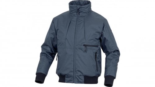 Delta Plus Kurtka wiatrówka z poliestru powlekanego poliuretanem podszewka pikowana poliester TAFTA kolor granatowy rozmiar XXL SANREBMXX SANREBMXX