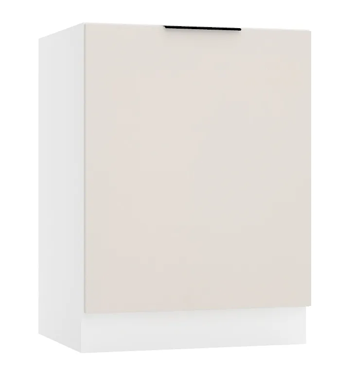 Szafka kuchenna pod zlew 60 cm beż piaskowy E8-H37