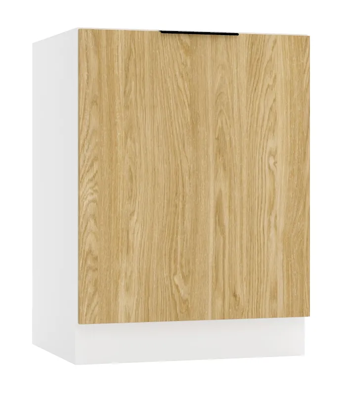 Szafka kuchenna pod zlew 60 cm dąb olejowany W0-S51