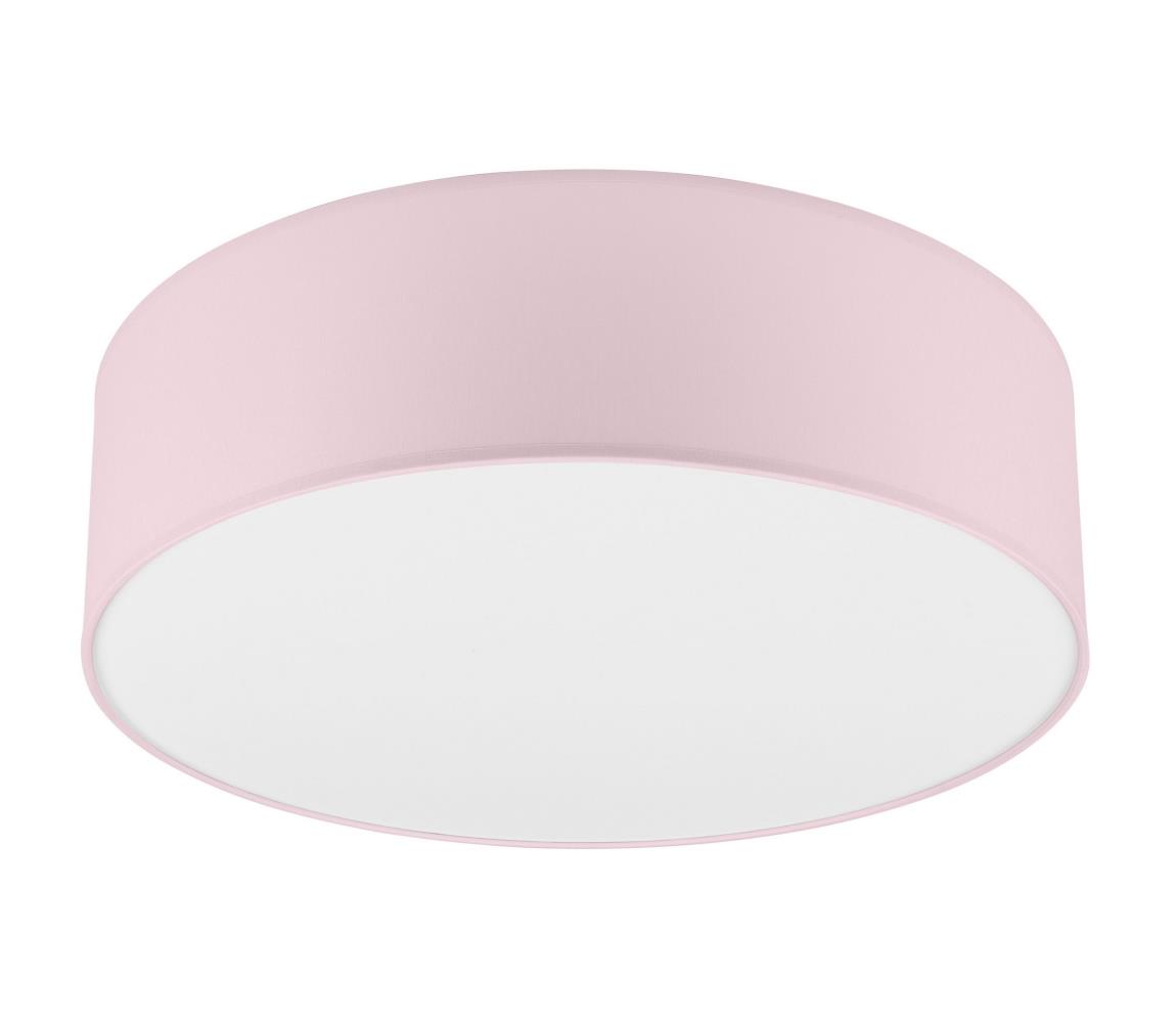 Plafon SIRJA PASTEL 2xE27/60W/230V śr. 45 cm różowy