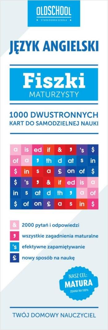 Język angielski. Fiszki maturzysty