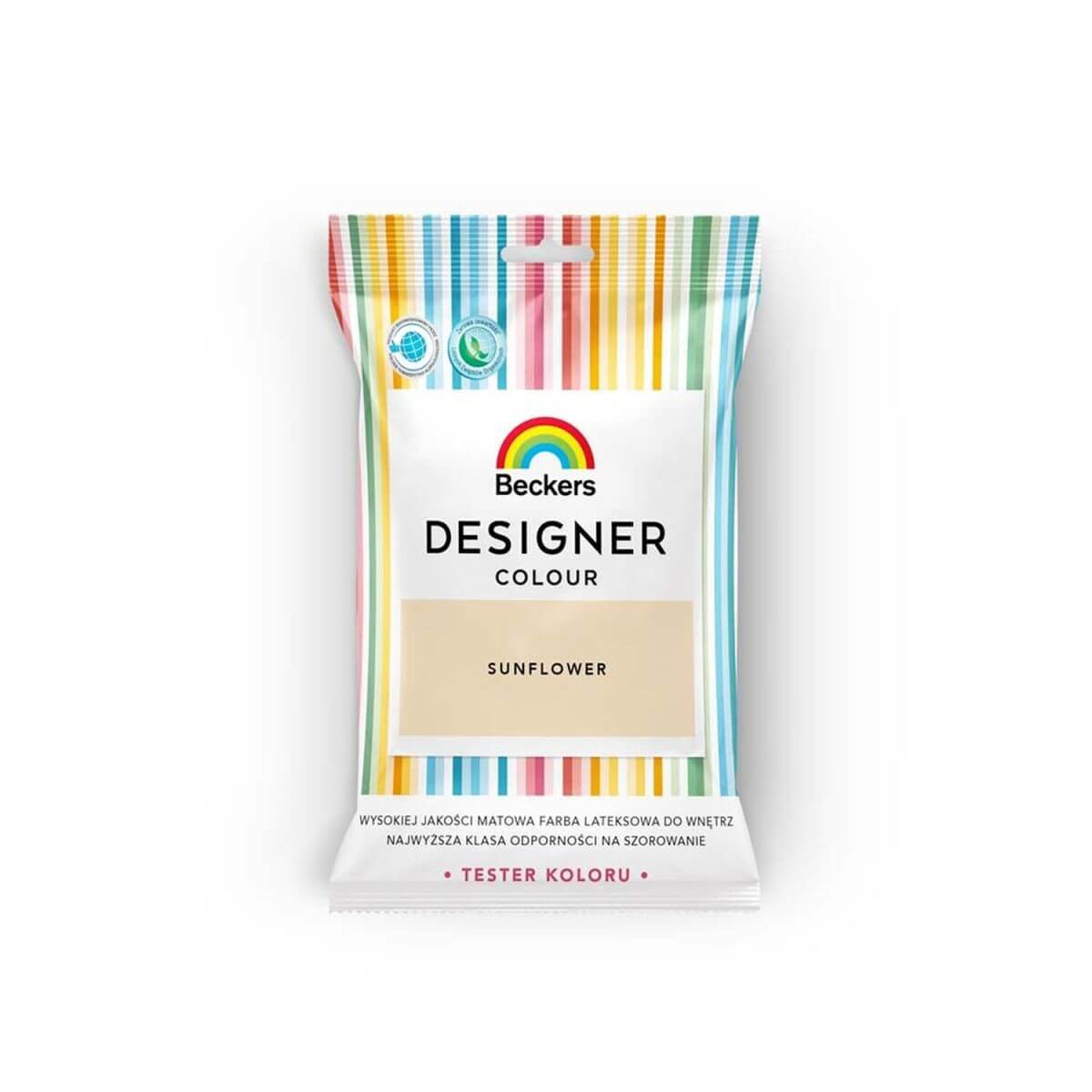 Beckers Tester farby DESIGNER COLOUR Sunflower