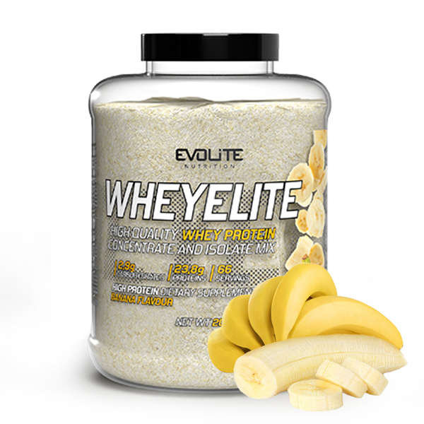 Evolite Nutrition Wheyelite 2000g Banan