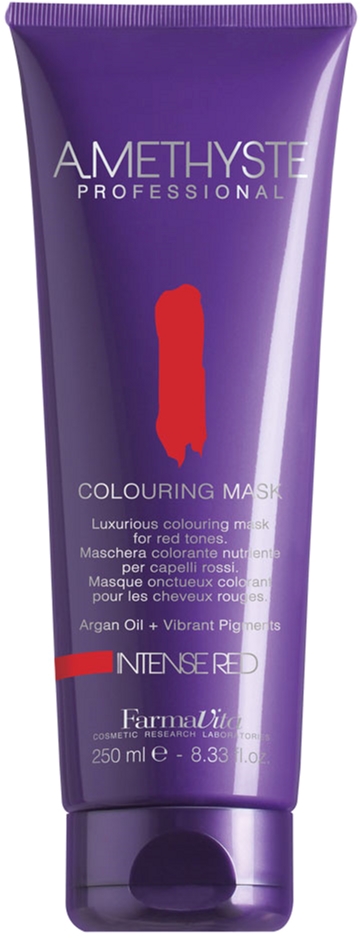 Maska koloryzująca Farmavita Amethyste Intense Red Mask do czerwonych odcieni 250 ml (8022033016263)