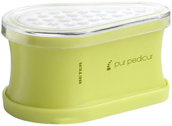 Skrobak do pedicure z pojemnikiem Beter Pur Pedicure stal nierdzewna (8412122081096)