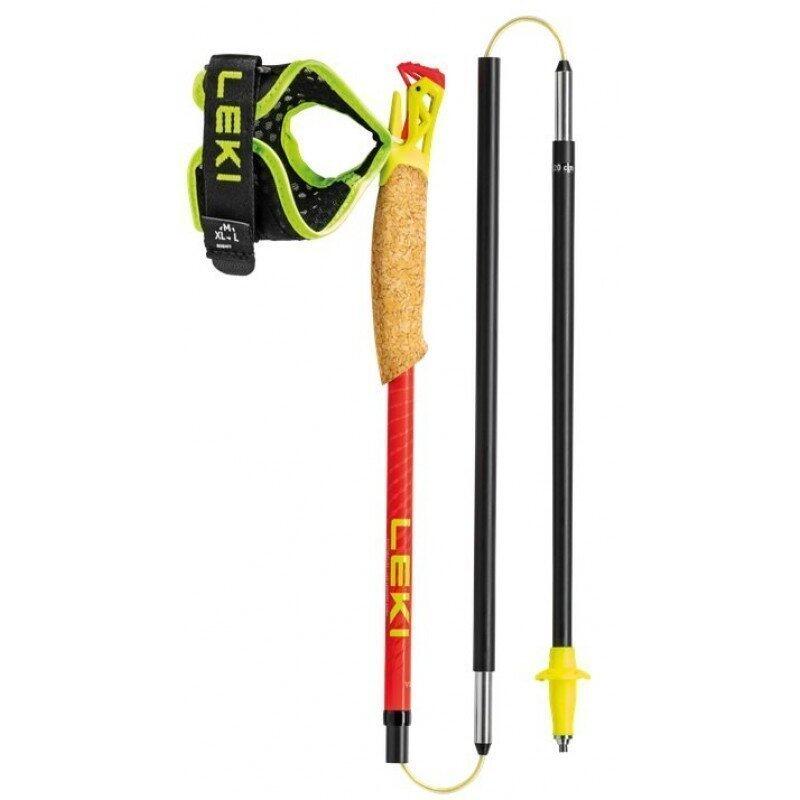 Kijek trekkingowy Leki Ultratrail FX.One Superlite Długość kijków: 115 cm / Kolor: czerwony/czarny