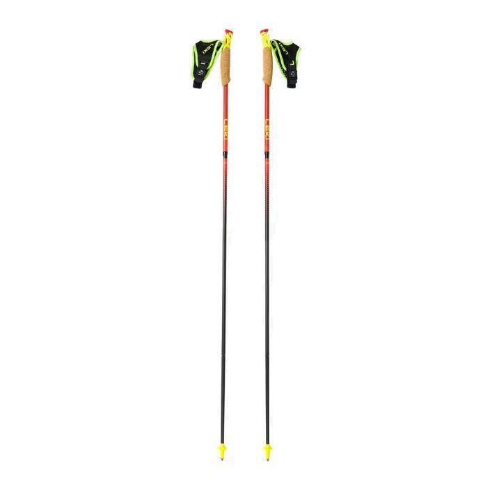 Kije biegowe LEKI Ultratrail FX.One Superlite bright red/neon yellow/natural carbon