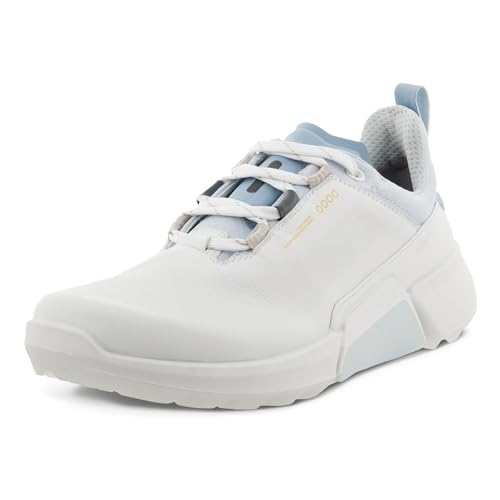ECCO Damskie buty do golfa Biom H4 Gore-tex, wodoszczelne, białe/powietrzne, 42,5/43,5 EU, Białe powietrze, 42.5/43.5 EU