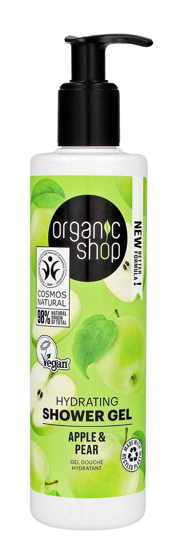 ORGANIC SHOP WEGAN Żel p/prysznic Jabło&Gruszka