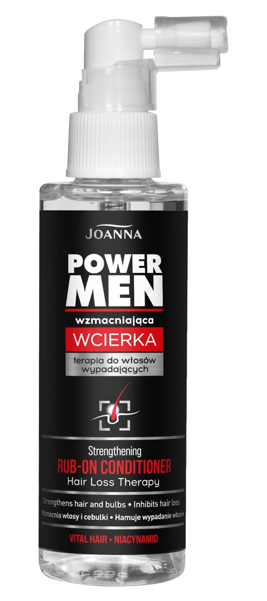 JOANNA Power Men Wcierka wzmacniająca do włosów wypadających 100ml