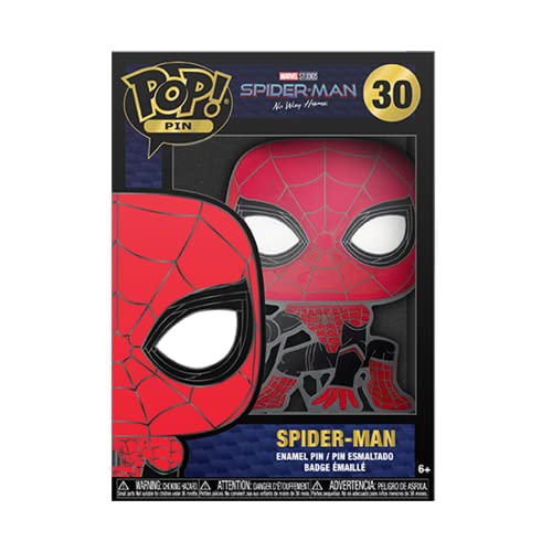 Loungefly POP! Duża emaliowana przypinka MARVEL: SPIDERMAN TOM HOLLAND GROUP SKU - Spider-Man - Spiderman No Way Home emaliowane przypinki - urocza kolekcjonerska nowość broszka - do plecaków i toreb
