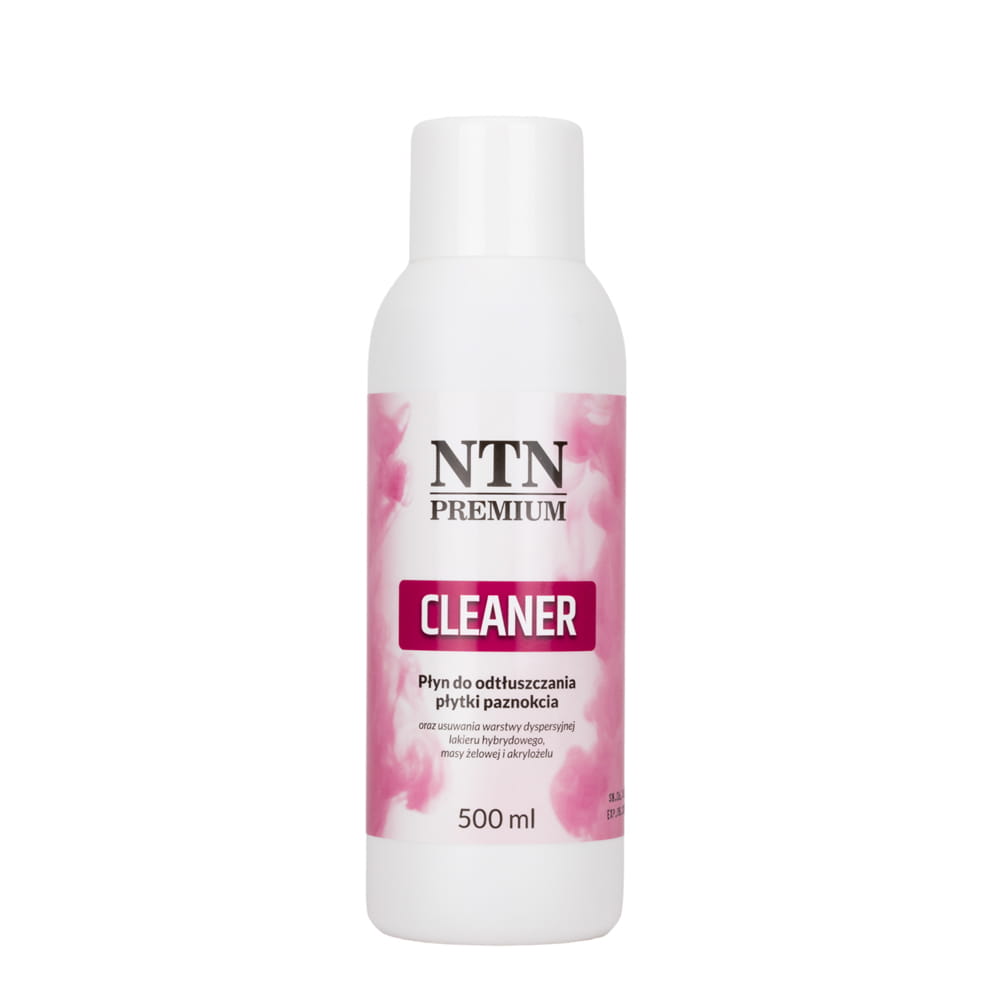 Cleaner Płyn Do Odtłuszczania Płytki Paznokcia Ntn Premium 500ml