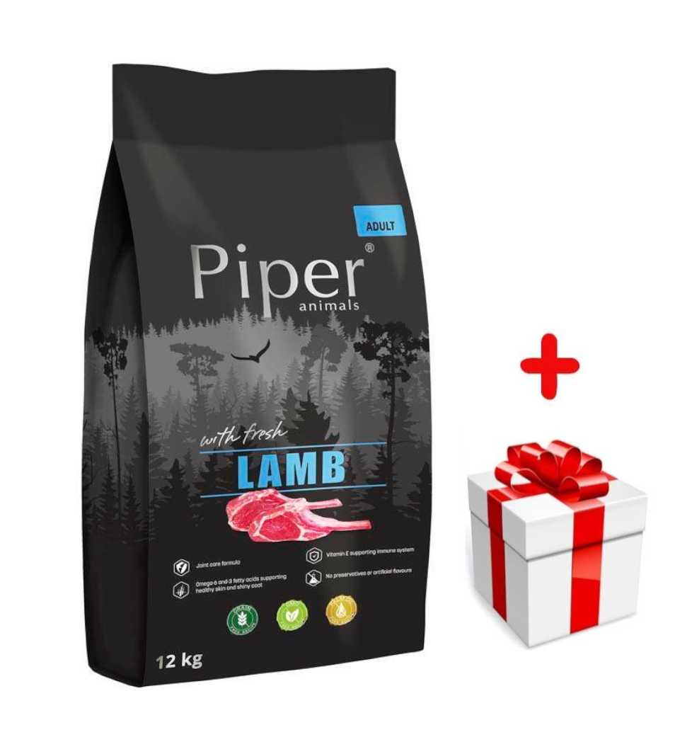 DOLINA NOTECI Piper Animals z jagnięciną 12kg