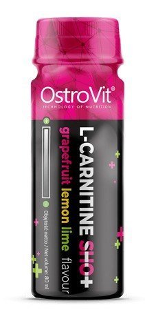 Ostrovit L-Carnitine Shot 80 ml Wysokiej jakości spalacz tłuszczu w formie shota