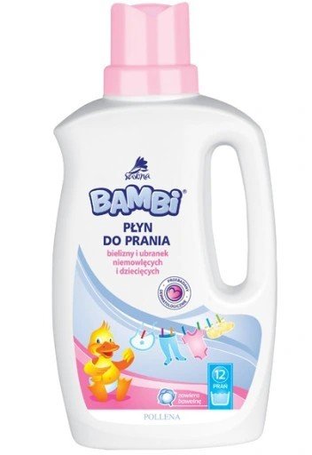 Zdjęcia - Pozostałe do prania Bambi  Płyn do prania bielizny i ubranek niemowlęcych i dziecięcych 