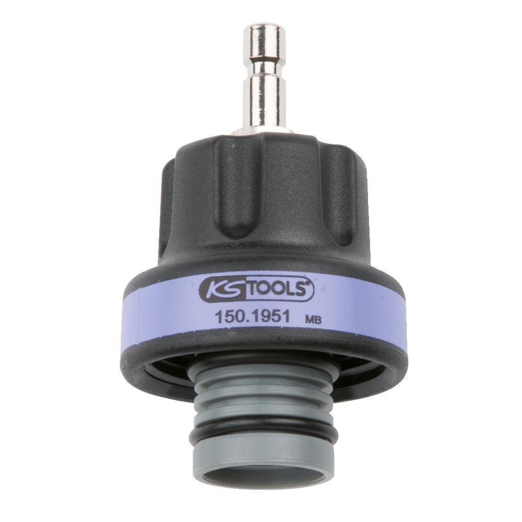 KS Tools 150.1951 system chłodzenia bagnetowym adapter-16, IG M42 x 2.5, lila (4042146307526)
