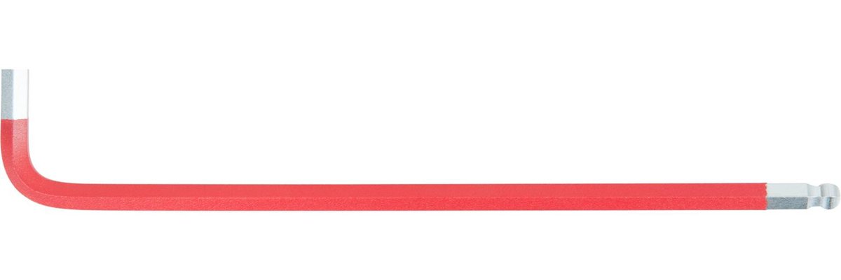 KS TOOLS Klucz imbusowy sze?ciok?tny z g?owic? kulkow?, ekstra d?ugi,