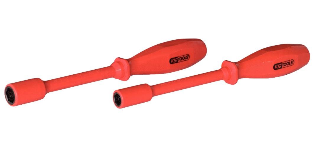 KS TOOLS Wkr?tak nasadowy z izolacj? ochronn?, 17mm