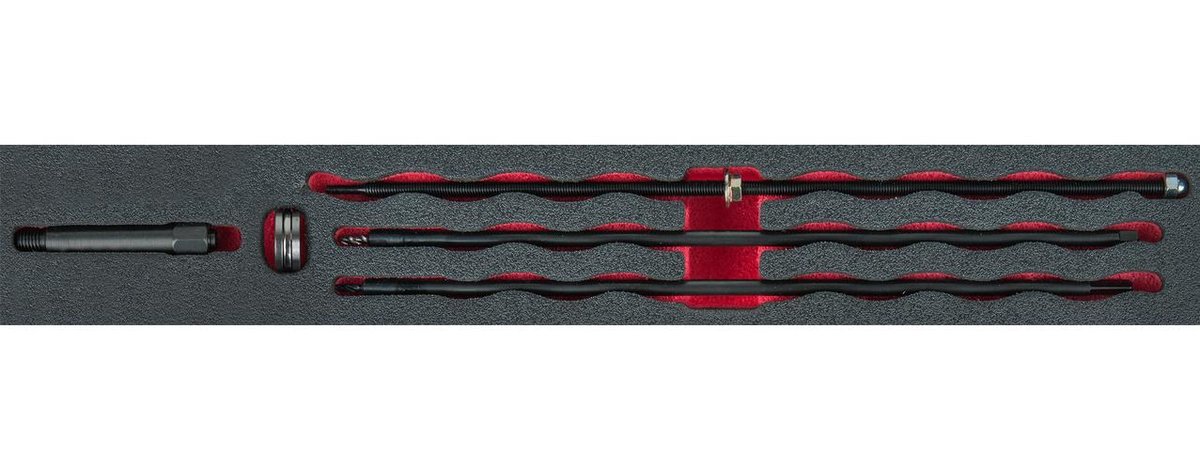 UNIWERSALNE KS-TOOLS świece żarowe-wiertarko-zestaw 5-częściowy M8 x 1, 0, 1 sztuki,,,,, 152.1640