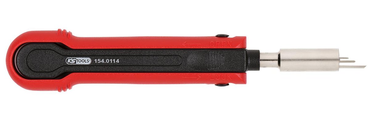 KS TOOLS Narz?dzie do odryglowywania p?askich tulejek kostek 1,2 mm,