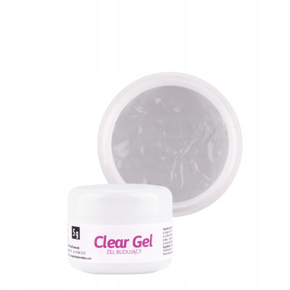 Żel Do Paznokci Ntn Gel Clear Przezroczysty 5 ML