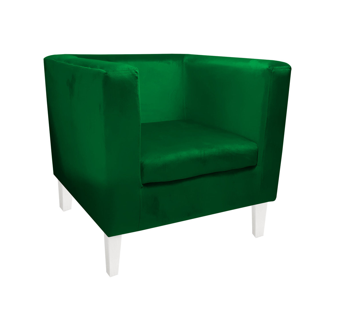 Fotel Monaco nogi 20 białe MG2