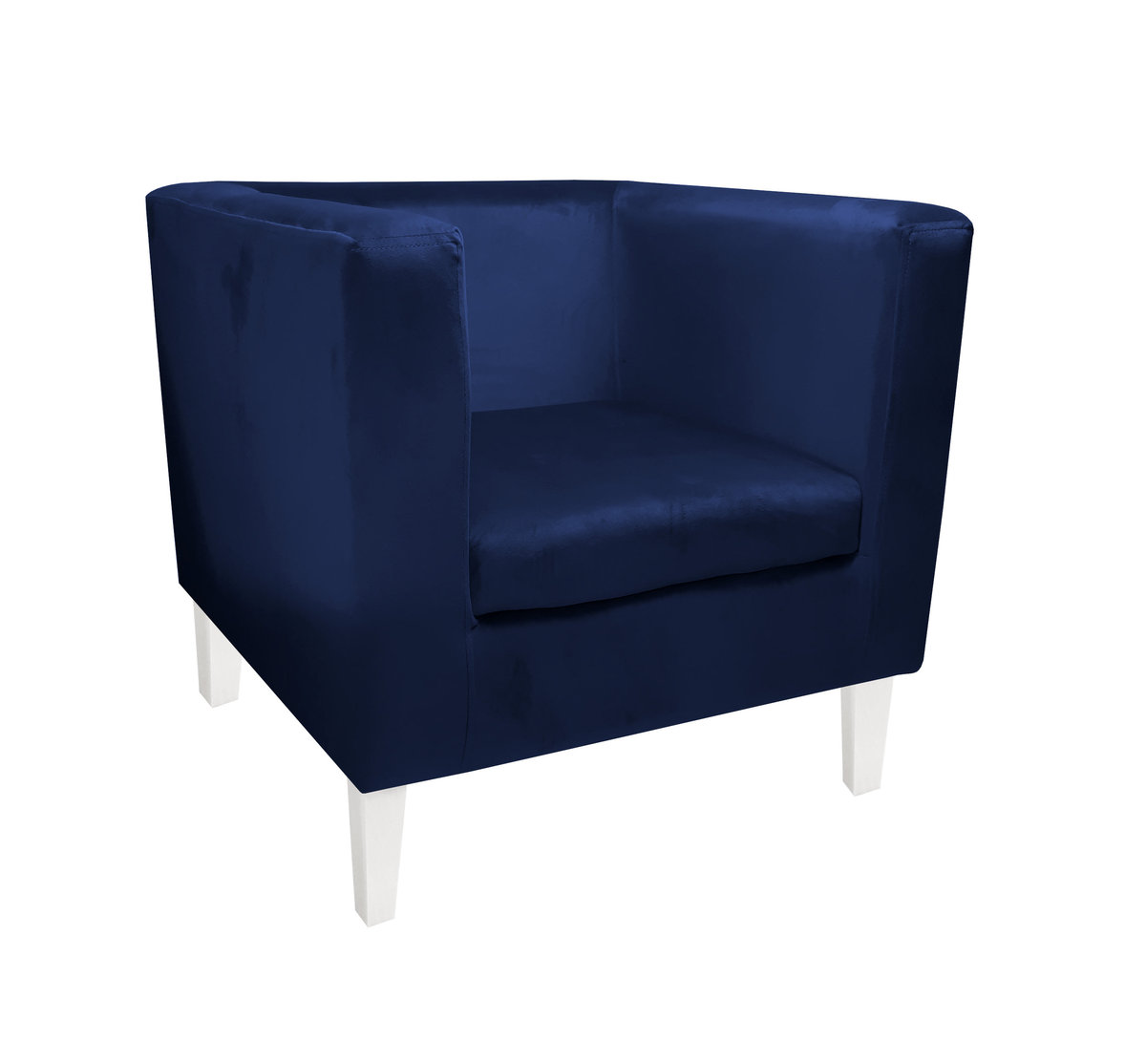 Fotel Monaco nogi 20 białe MG1