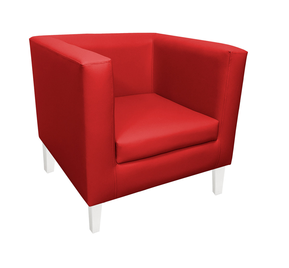 Fotel Monaco nogi 20 białe D15