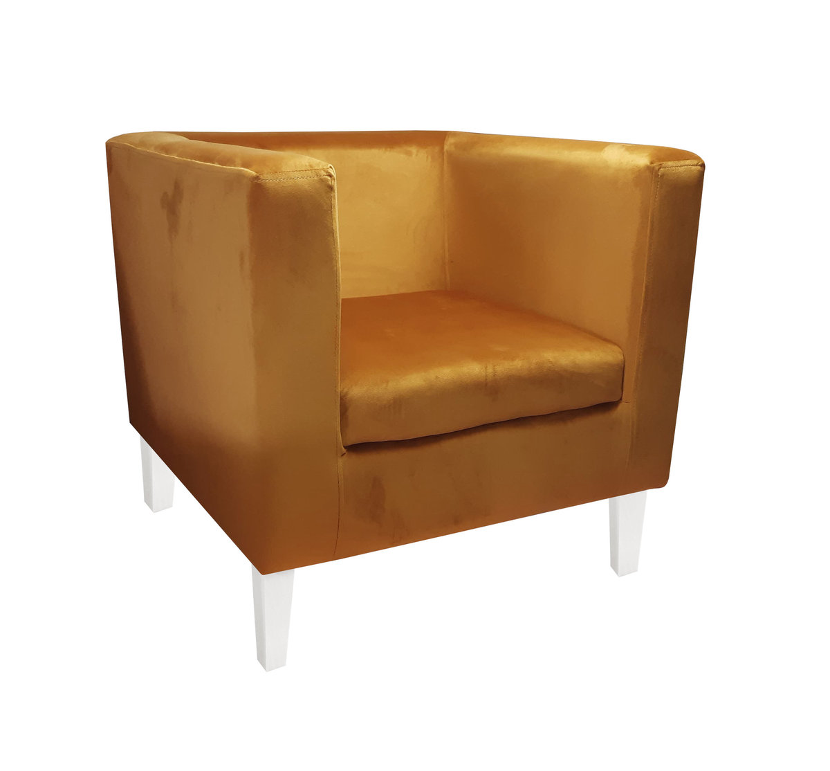 Fotel Monaco nogi 20 białe MG1